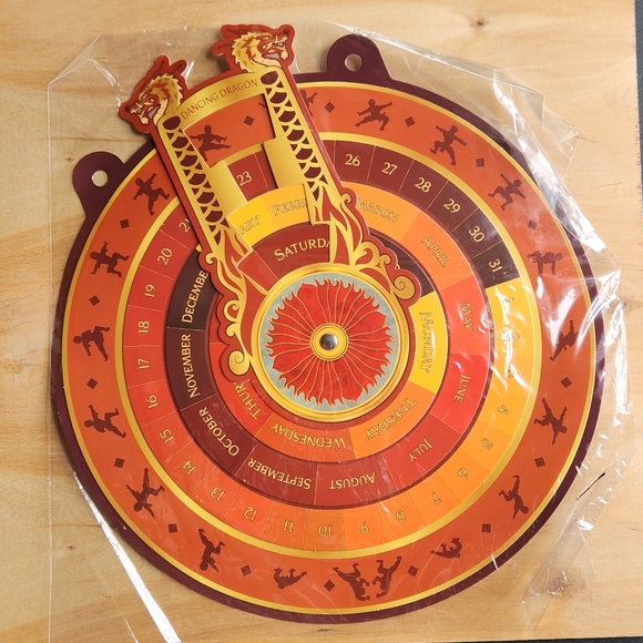 Avatar the Last Airbender Sun Warriors Summer Solstice Perpetual Calendar - Picture 2 of 8